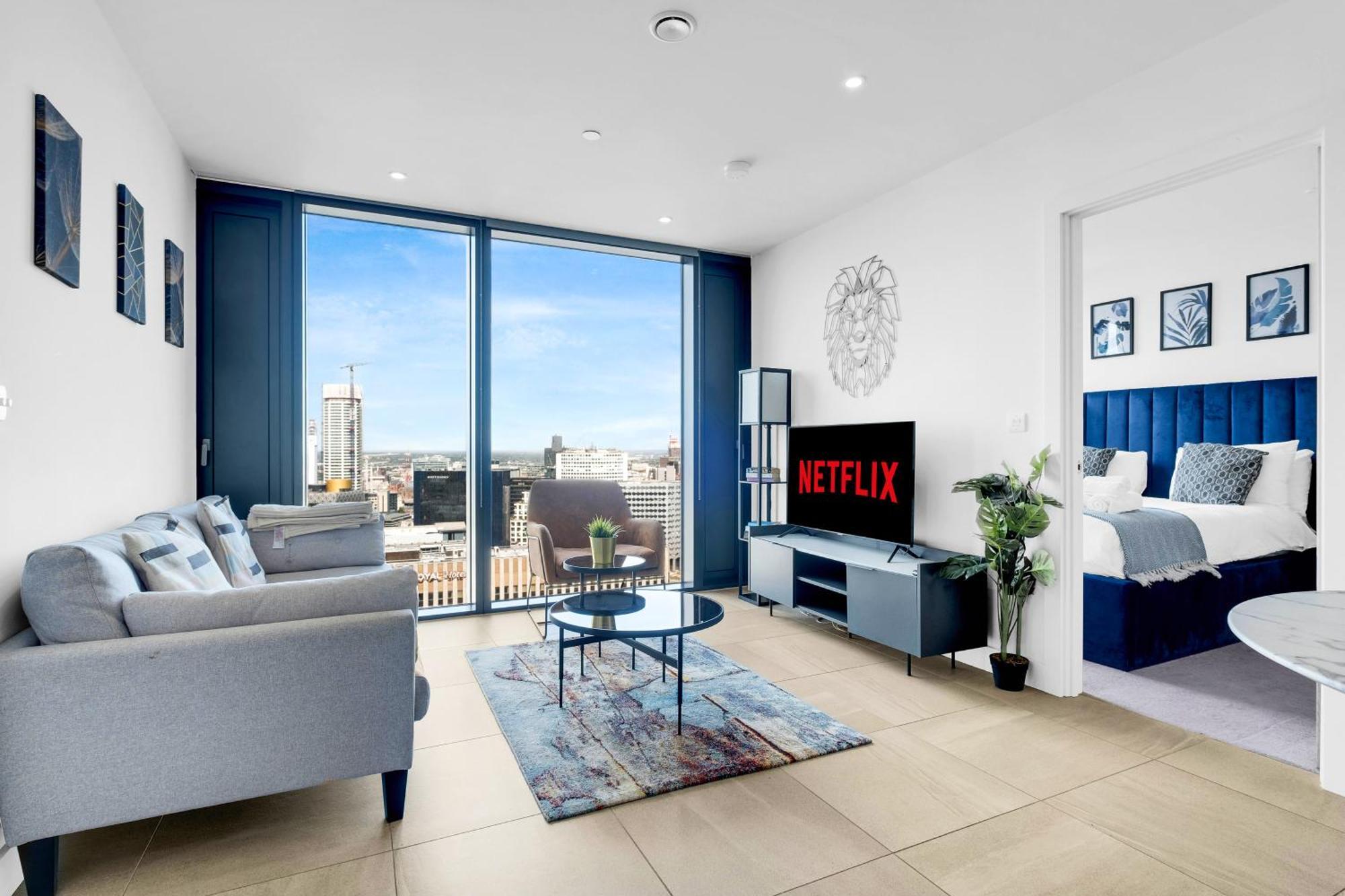 Mercian Luxury Serviced Apartments- Birmingham City Centre - Your Perfect Stay - Gym Rooftop Terrace Cinema Room Eksteriør billede