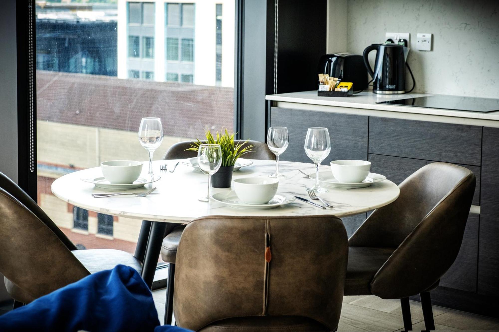 Mercian Luxury Serviced Apartments- Birmingham City Centre - Your Perfect Stay - Gym Rooftop Terrace Cinema Room Eksteriør billede
